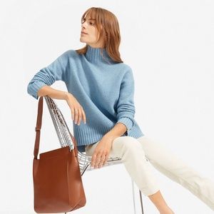 Everlane ReCashmere Stroopwafel Turtleneck Sweater